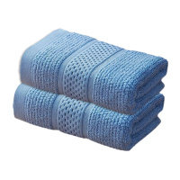 恒源祥HYX037MJ 宛若毛巾 34*74cm 双条装 兰色