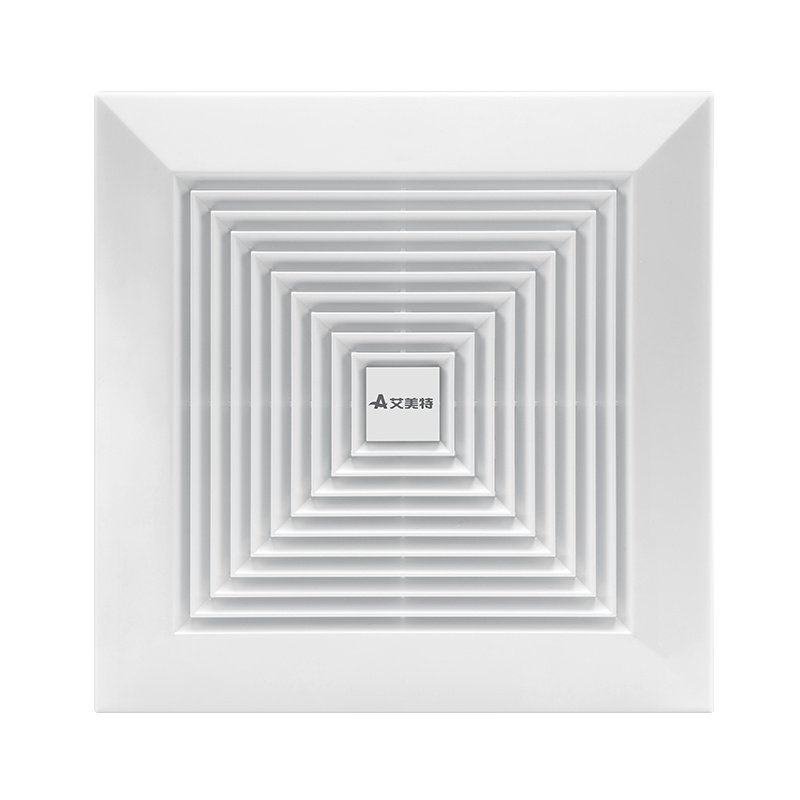 艾美特换气扇卫生间吸顶厕所排风扇厨房管道排气扇油烟普通吊顶抽风机针灸浴室强力大风量 XC1306A【10寸】150风量