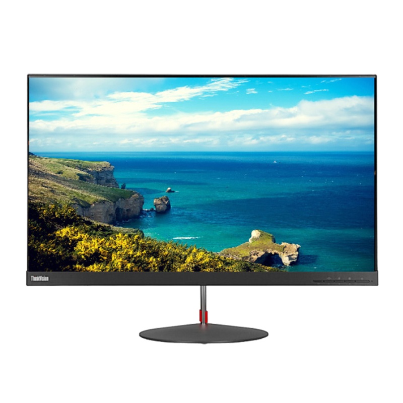 联想(ThinkVision)X27q 27英寸显示器（2K高清纤薄窄边框 99%sRGB 内置音箱HDMI DP接口）