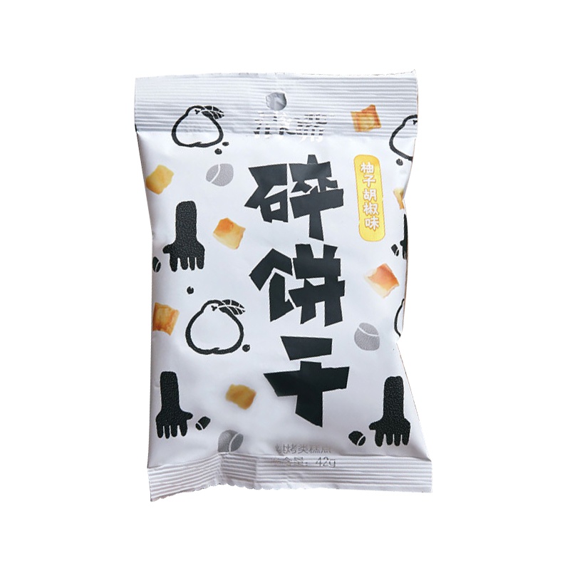 清嘴碎饼干 柚子胡椒味 42g烘焙饼干手指糕点心饼干