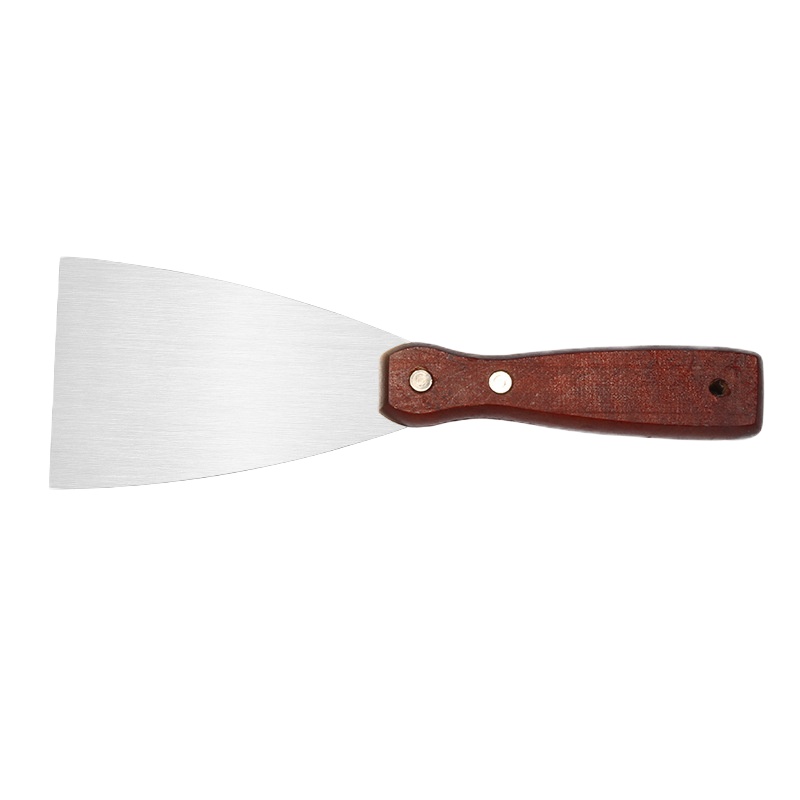 木柄油灰刀夹木柄油灰刀3寸 口宽7cm(5把装)