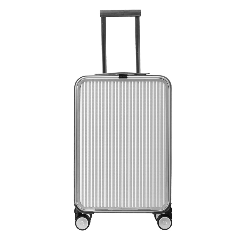 镁铝合金侧开拉杆箱静音万向轮全铝箱16寸20寸登机箱24寸托运箱