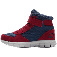 【自营】Skechers斯凯奇男大童短靴时尚保暖休闲运动鞋660013L