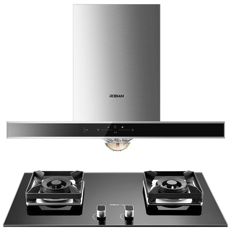 [焕新升级]老板(ROBAM)油烟机燃气灶烟灶套餐欧式21立方抽油烟机67A5H+56B0(液化气)烟灶套装家用厨电套装