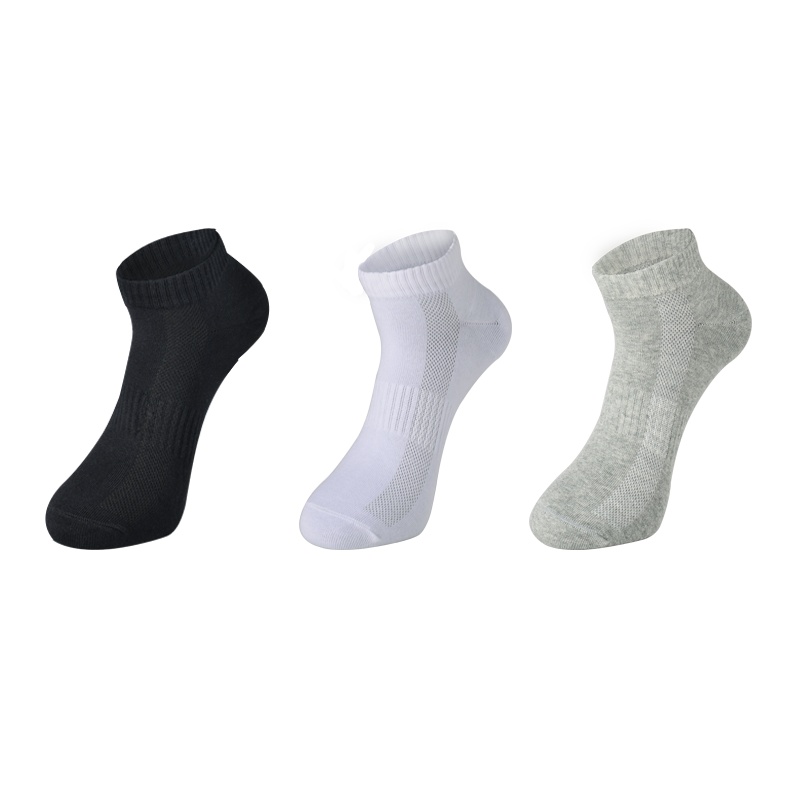 防臭吸汗夏季纯棉透气男短筒船袜男士短袜薄款低邦浅口商务袜子男