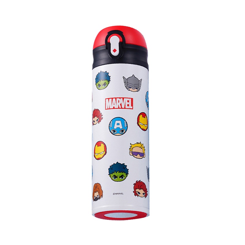 迪士尼（Disney） 保温杯 316不锈钢弹盖儿童保温水杯子男女大容量办公车载保温壶 480ML HM3224