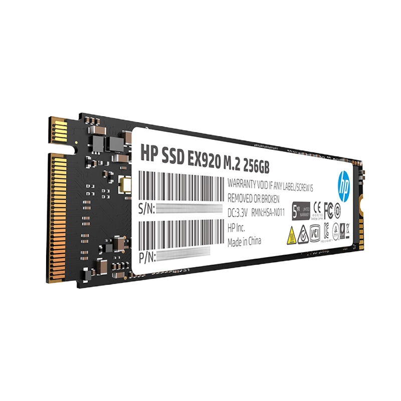 HP EX920系列 256G M.2 NVMe 固态硬盘 hp