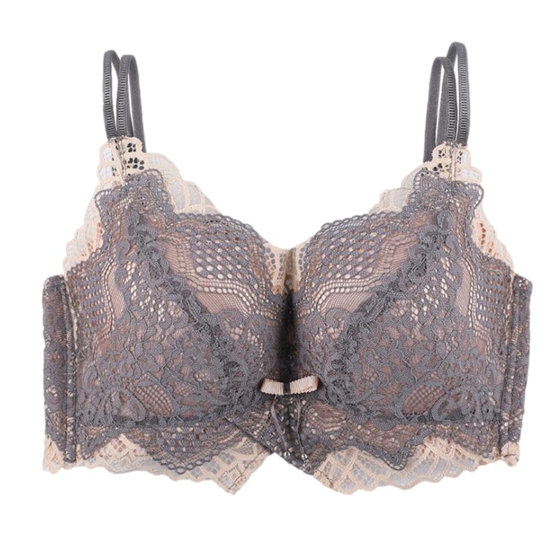 南极人(NanJiren)内衣女小胸聚拢无钢圈美背胸罩收副乳上托新款舒适文胸