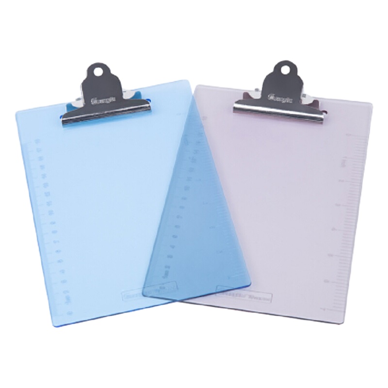 [精选]广博WJ6104 A5优质PS书写板夹/文件夹板带刻度 蝴蝶夹颜色随机 (24个价格)