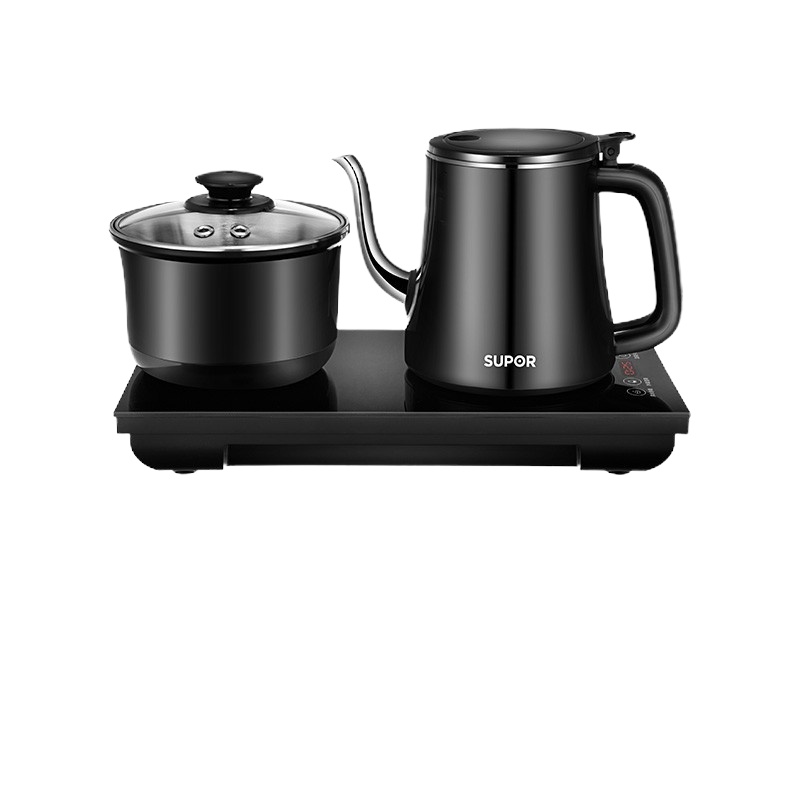 苏泊尔(SUPOR)自动上水电水壶 SW-08C08 煮茶器电茶炉茶台 热水壶电热水壶烧水壶养生套装 消毒茶具