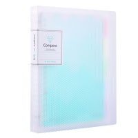 齐心 C7105 Compera 钻石系列 20孔活页夹 A5 50张 日光黄 (单位:个)