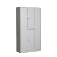 【硕辉】五门更衣柜（全铁门） 更衣柜 储物柜 H1850*W970*D450