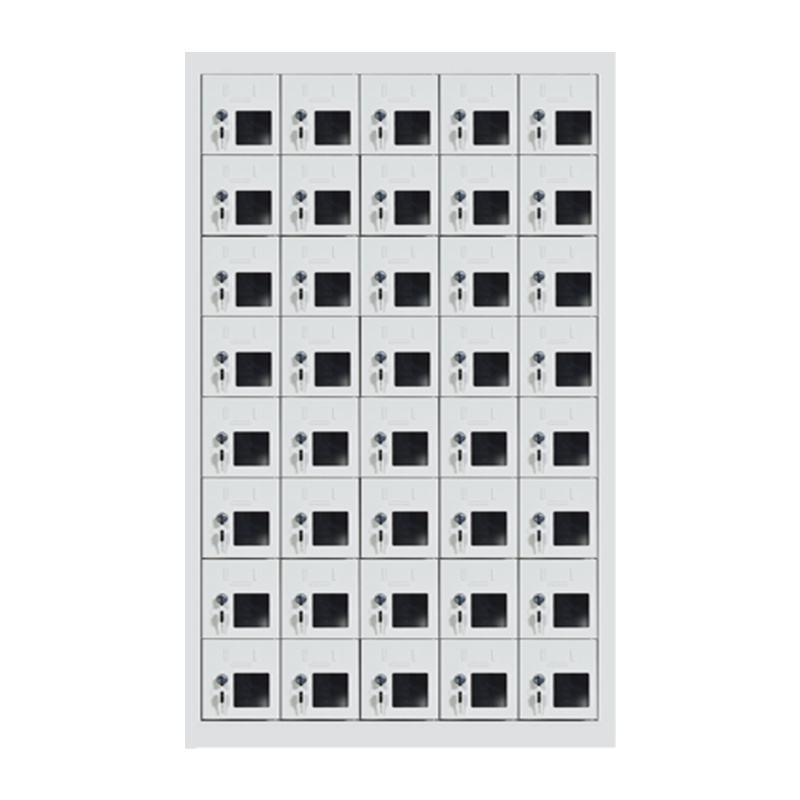 永格40门手机存放柜手机柜USB充电柜寄存柜屏蔽对讲机电动工具员工保管箱