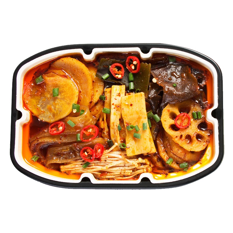 莫小仙 重庆麻辣自煮小火锅350gx3盒 网红22°辣牛油即食懒人方便携自热