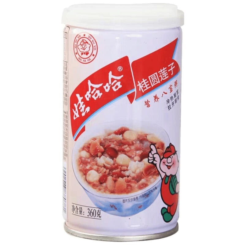 桂圆莲子八宝粥360g*12罐整箱 早餐速食粥