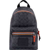 COACH 蔻驰 奢侈品 男士 专柜款涂层帆布配皮单肩斜挎包 767