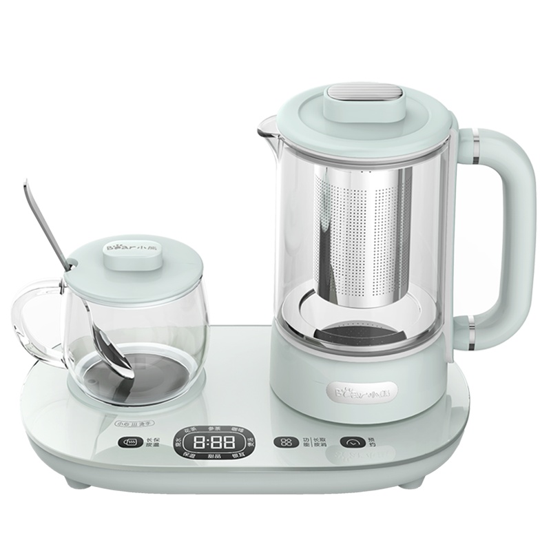 小熊（Bear）养生壶 YSH-C06N1 0.6L可预约定时多功能家用办公室煮茶壶花茶壶电煮茶器苏宁自营
