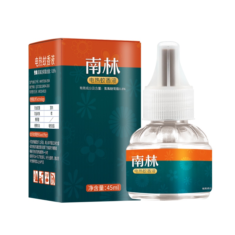 南林电热蚊香液家用插电式驱蚊器防蚊灭蚊水无味液体补充液儿童