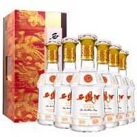 西凤酒 六年陈酿 52度 500ml*6瓶整箱装 凤香型白酒