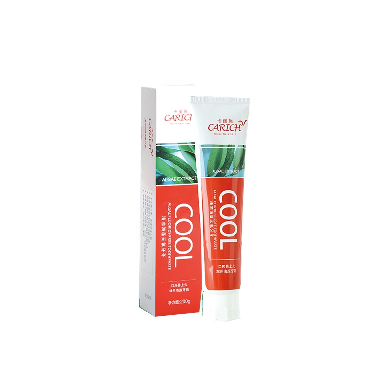 卡丽施海藻无氟牙膏 绿(Y)B2B商品 100份起订