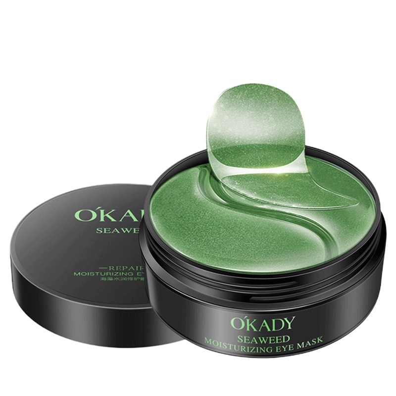 欧佩（OU PEI）海藻水润修护眼膜60片/盒 绿眼膜贴补水保湿紧致淡眼纹轻柔凝肌滋养细腻眼贴膜