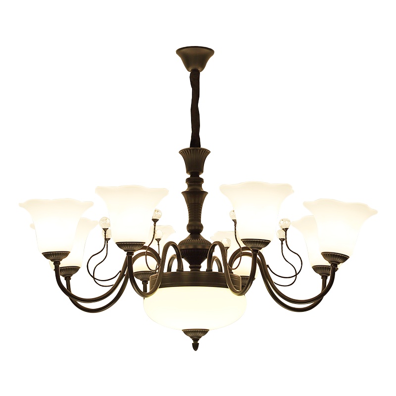 辛羽吊灯客厅灯美式简约大气家用卧室灯吸顶餐厅书房创意轻奢2021新款