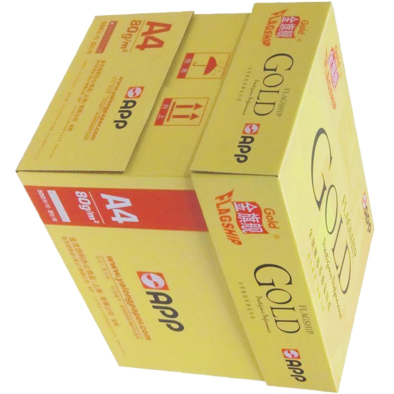 (HD)金旗舰 金光系列 80G A4 500张/包 5包/箱 复印纸(计价单位:箱)