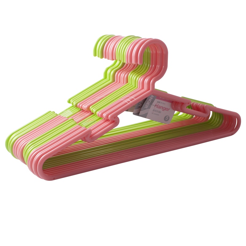 茶花衣架子挂衣撑子衣裳塑料家用防滑成人衣服架衣立体挂衣撑凉无痕晾衣架