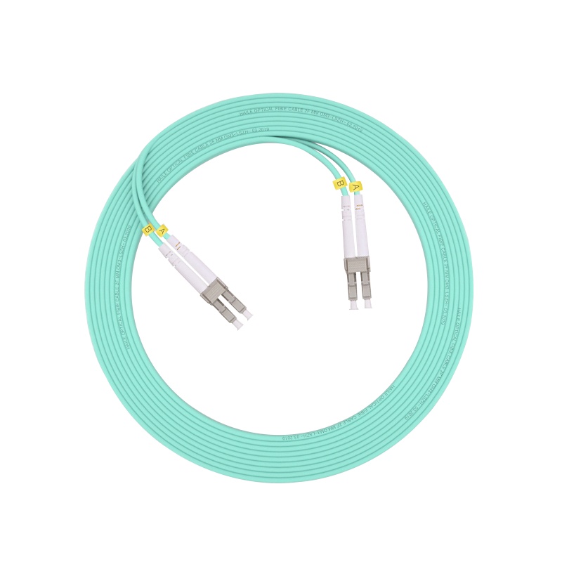 千天(QANTOP)光纤跳线 电信级光纤熔接收发器尾纤 光端机适用 LC-LC多模双芯OM3- QT-GXTX281