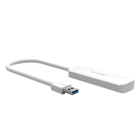 联想(Lenovo)A601 USB分线器 高速3.0接口 USB扩展一拖四转接头 HUB集线器 笔记本/台式机通用