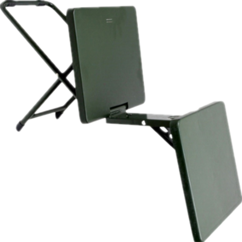 [硕辉]制式多功能折叠椅 多功能写字椅 ,折叠凳子 320*640*620mm 军绿色