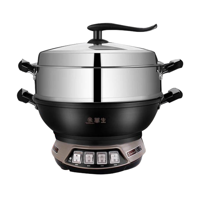 華生(Wahson)HS-DYG-DGNZTDRG34多功能铸铁电热锅 电火锅 单台装