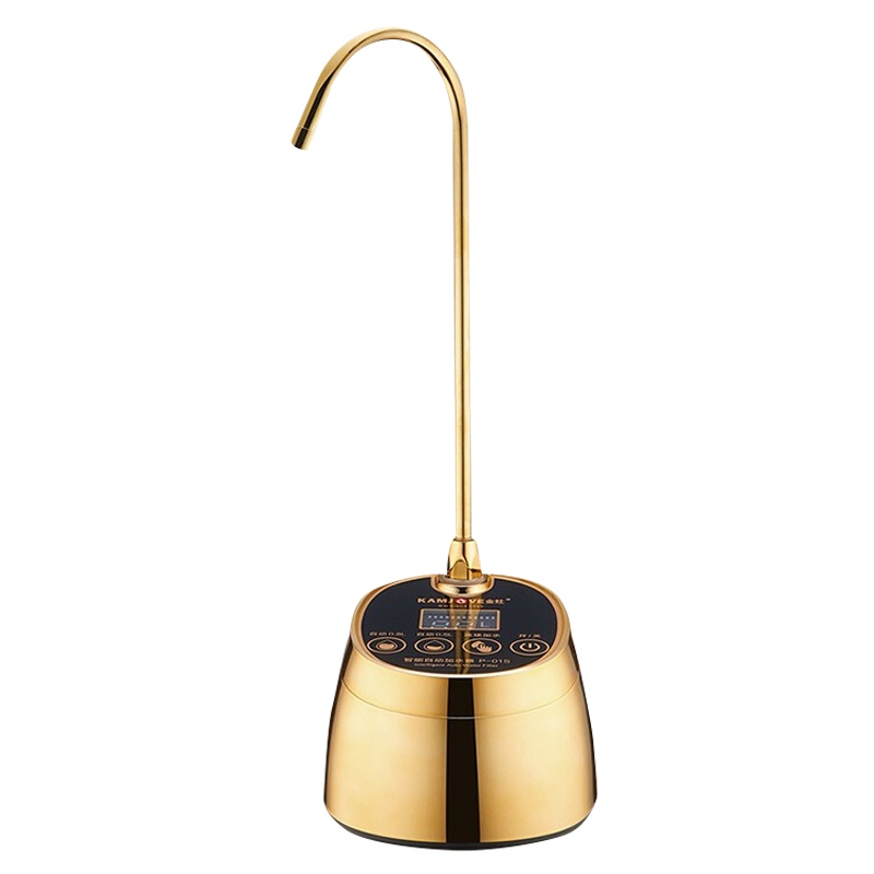 金灶(KAMJOVE)桶装水自动加水器饮水桶取水器 自动吸水器上水器家用智能吸水器 金色