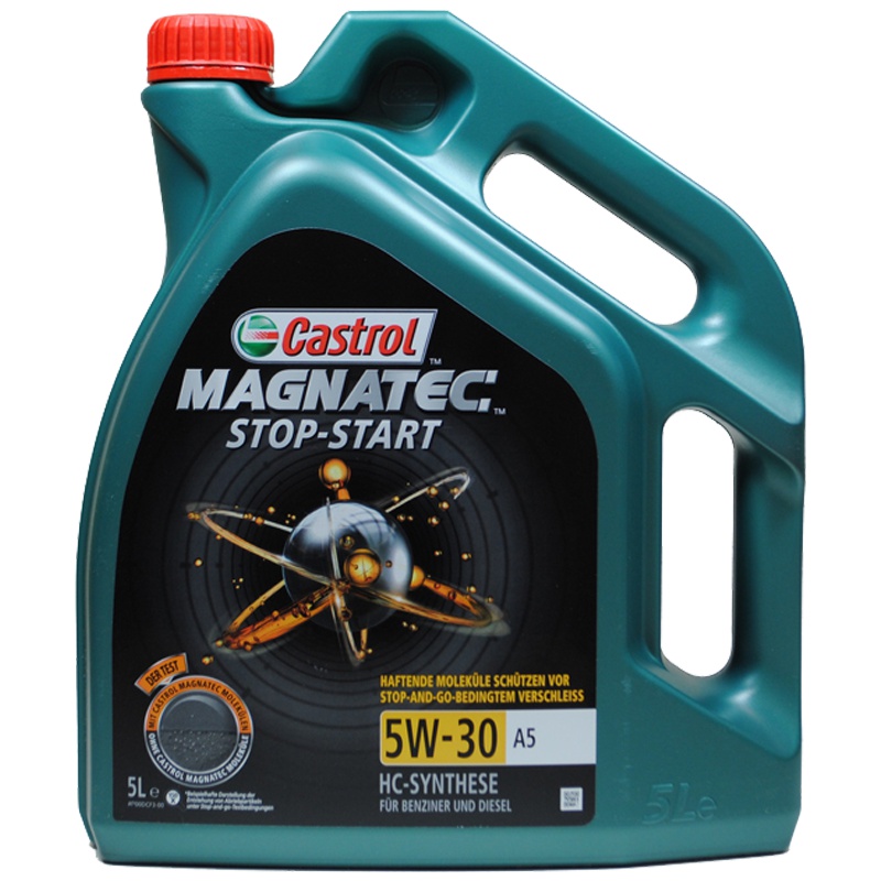 嘉实多(Castrol)全合成润滑油机油 磁护Magnatec 5W-30 A5 5L