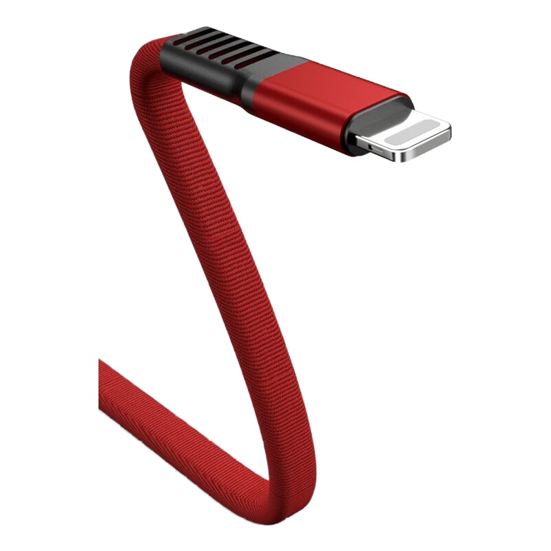 苹果数据线x8/7plu手机快充电线iphone11加长ipad短6充电 (幸运红)升级快充-用不坏 2米[2条装]苹果