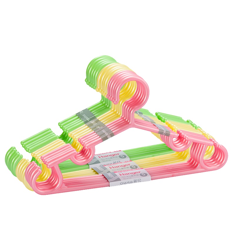 茶花 0728 晾衣架子塑料晒衣架(儿童款) (单位:组)