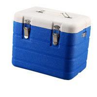 食品药品血液标本冷藏保温配送运输转运箱+肩带 35L