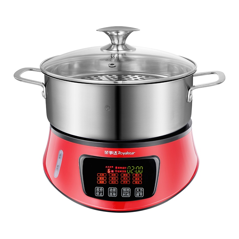 荣事达(Royalstar)电蒸锅电热锅电煮锅多用途锅大容量ZG15A