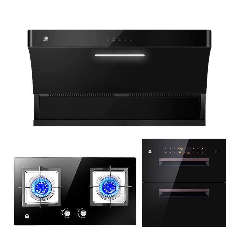 容声(RONGSHENG)烟灶消套餐RSP522R+QP06天然气+RX03D组合