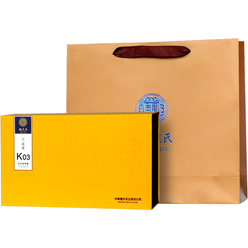 中闽魏氏魏氏茶清香型K03 铁观音福建乌龙茶兰花香2020春茶 茶叶250g