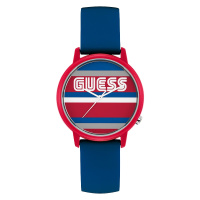 盖尔斯(GUESS)时尚潮流休闲几何风格彩色石英男士手表V1028M3