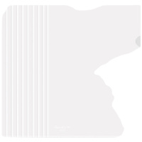 [精选]广博P0001 L型A4文件夹/资料夹/透明文件套(60个价格)