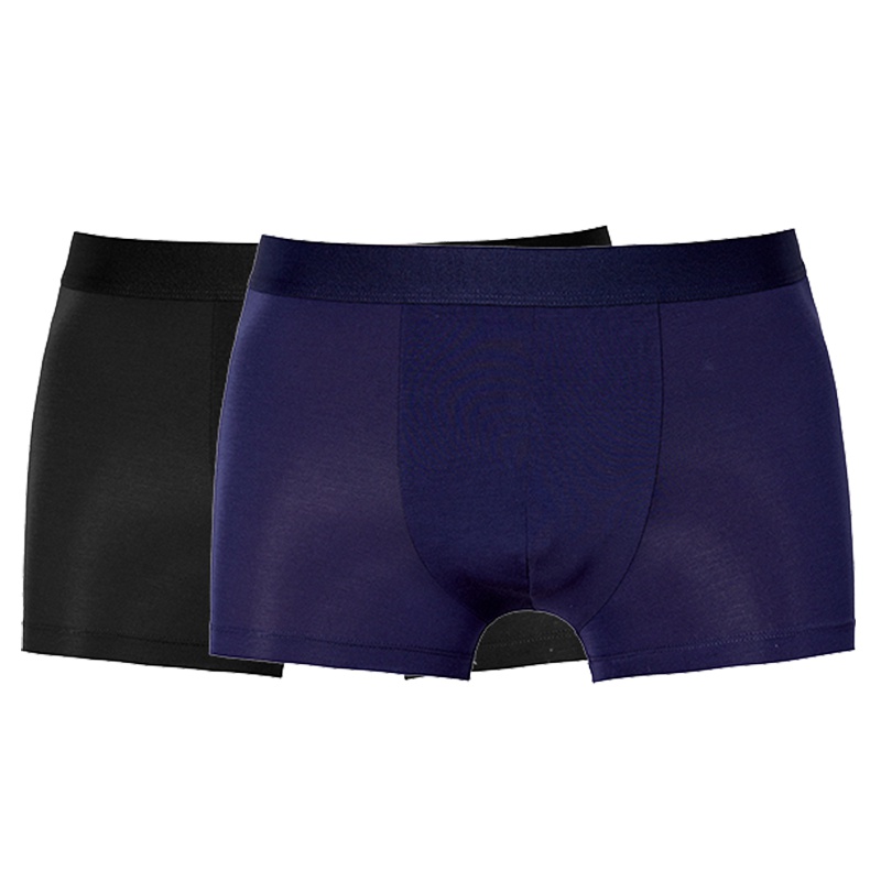 苏宁极物 男式超细莫代尔透气平角内裤短裤裤头透气无痕