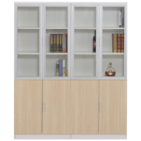 [硕辉]SH-B文件柜 环保刨花板铝合金柜门柜子 1300*500*2000mm