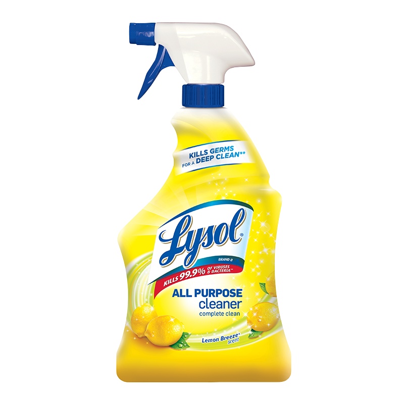 Lysol 美国进口 除菌消毒多功能清洁剂清洗液 946毫升 柠檬味