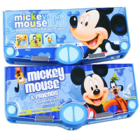 迪士尼(Disney)DM0974小学生多功能自动铅笔盒 儿童文具盒 米奇铅笔盒 文具盒