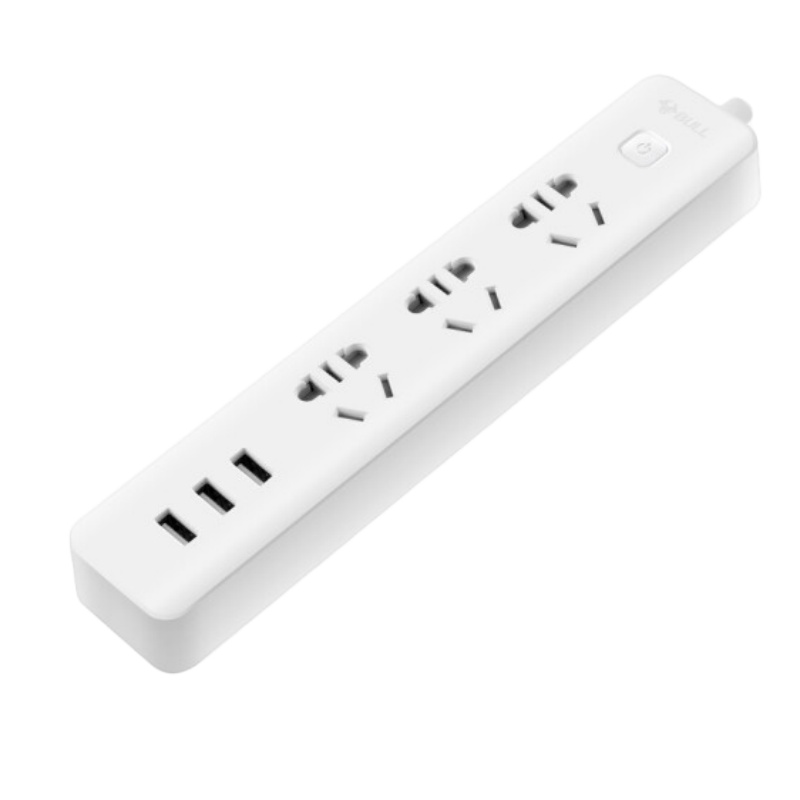 公牛(BULL)新国标USB插座 插线板 3usb接口 3孔全长3米带保护门 GN-B403U (单位:件)