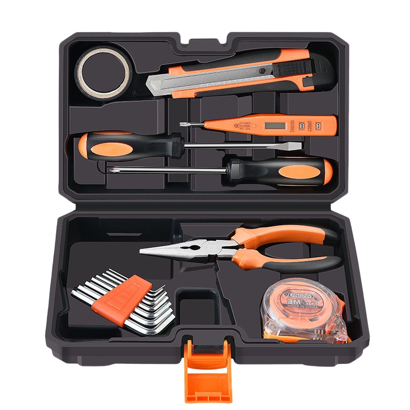 德国欧莱德家用多功能手动五金工具箱套装家庭电工木工电讯维修工具修理组合套装