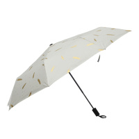 防紫外线黑胶零透光五折羽毛伞 2把