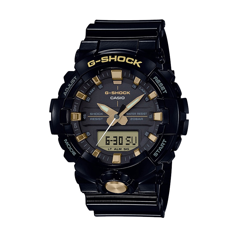 CASIO卡西欧 石英表 男 G-SHOCK系列日韩品牌运动休闲男士表GA-810GBX-1A9